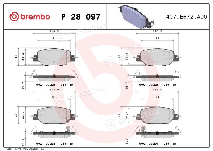 Brembo P 28 097