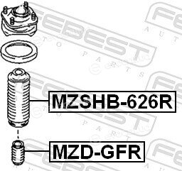 Febest MZD-GFR