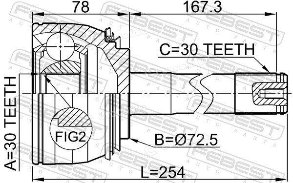 Febest 0110-074