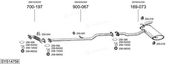 Bosal SYS14758