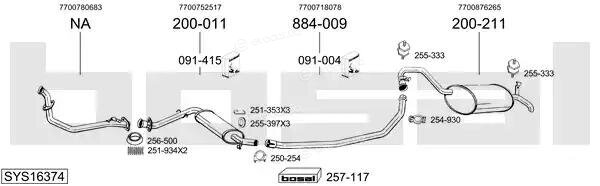 Bosal SYS16374