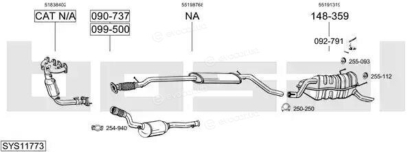 Bosal SYS11773