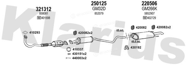 Klarius 390895E