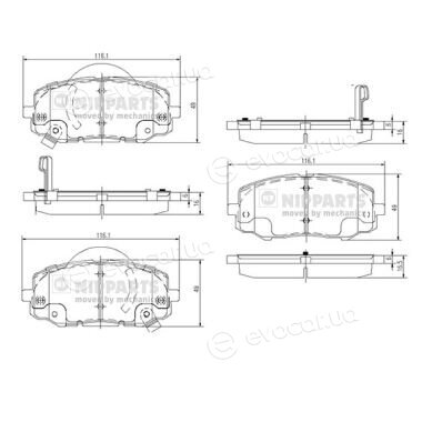 Nipparts N3600552