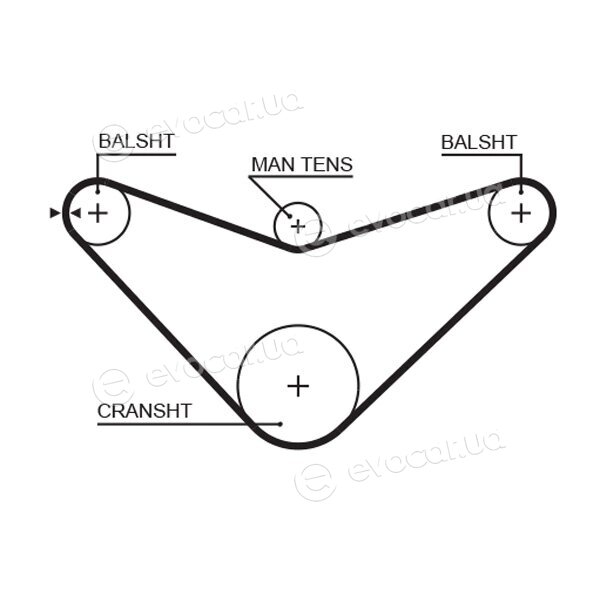 Gates K015234XS