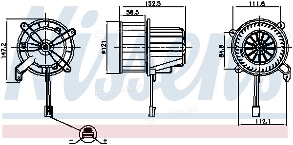 Nissens 87621