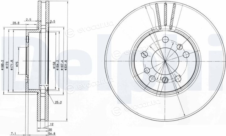 Delphi BG3628