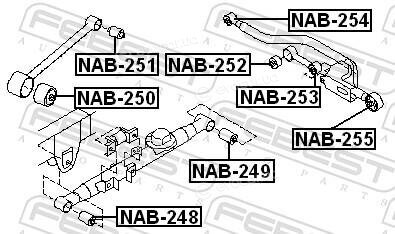 Febest NAB-250