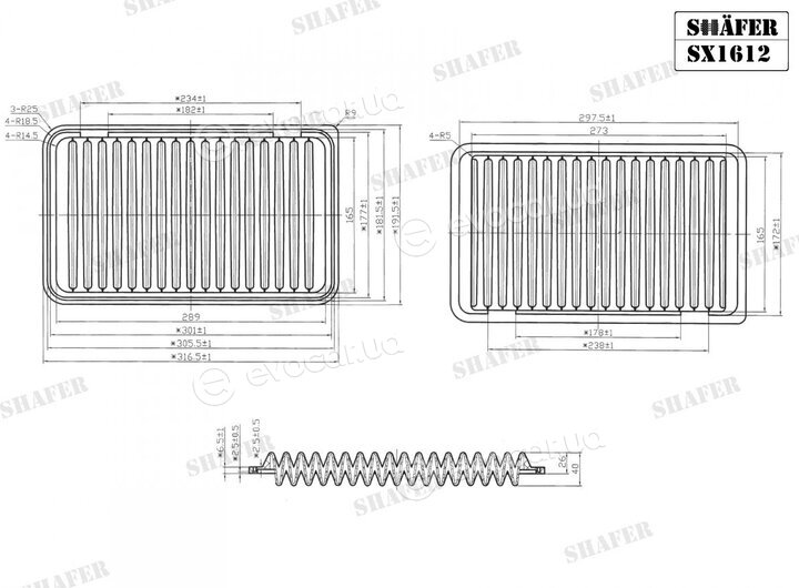 Shafer SX1612