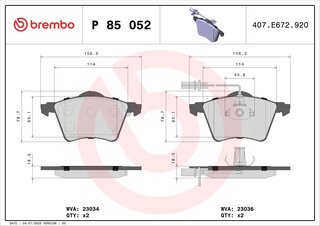 Brembo P 85 052