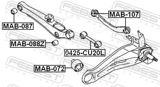 Febest MAB-088Z