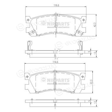 Nipparts J3613005