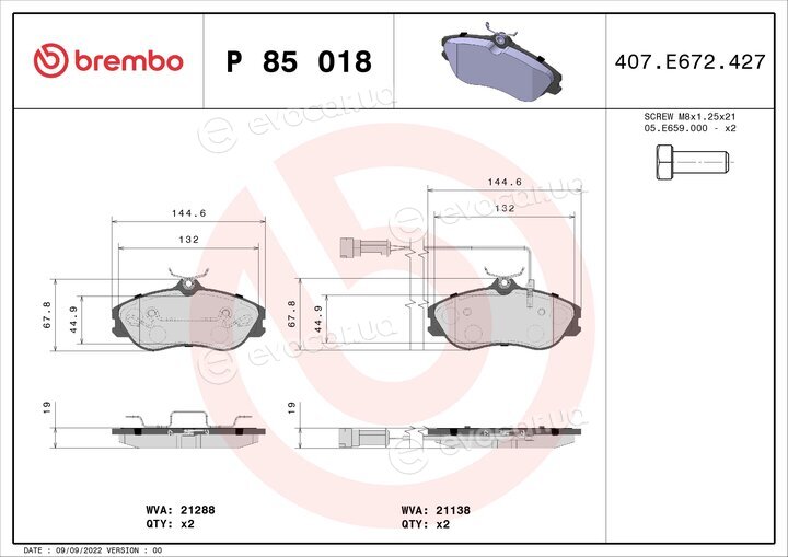 Brembo P 85 018