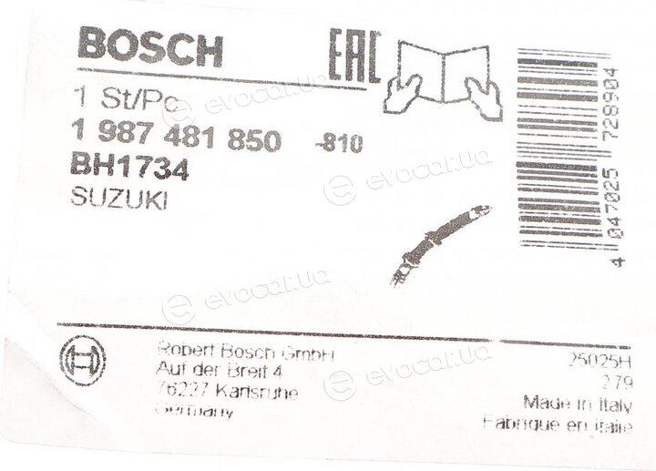 Bosch 1 987 481 850