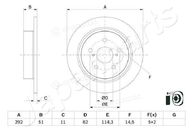 Japanparts DP-272C