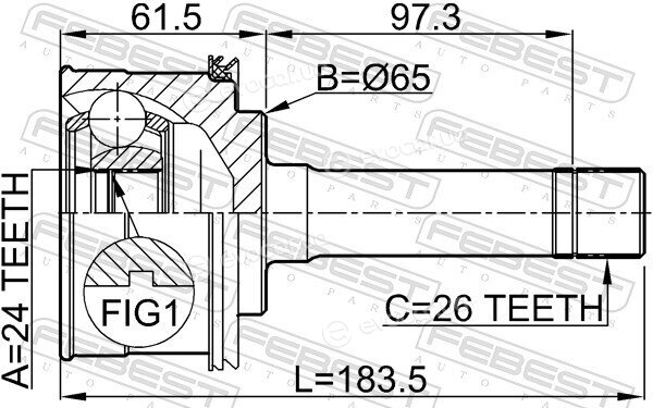 Febest 2210-SP