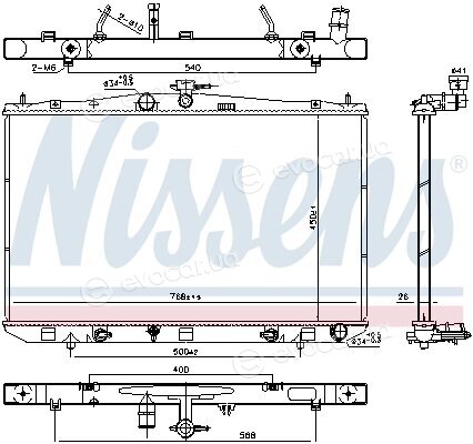 Nissens 606822