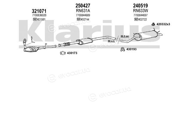 Klarius 720650E