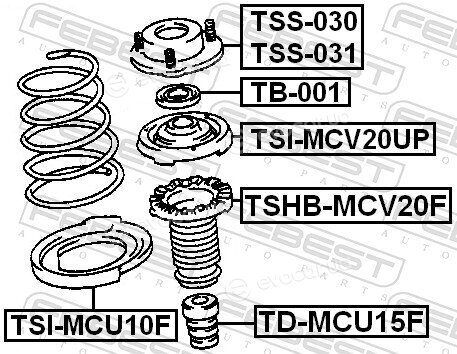 Febest TSHB-MCV20F