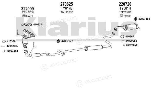 Klarius 900414E