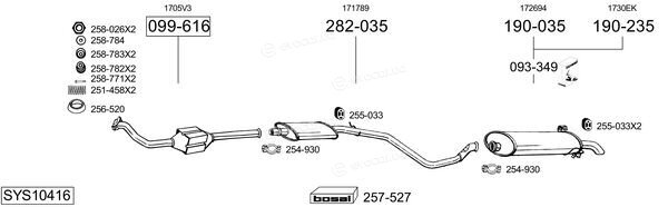 Bosal SYS10416