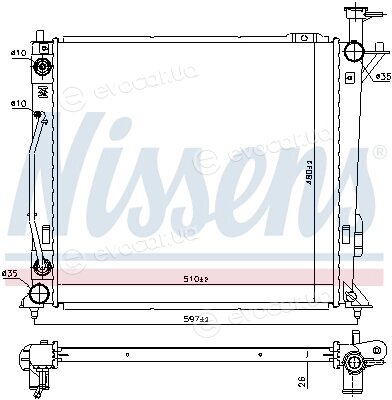 Nissens 606482