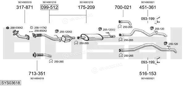 Bosal SYS03618