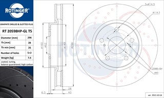 Rotinger RT 20598HP-GL T5