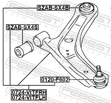 Febest 0724-VITFRH