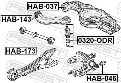 Febest HAB-173