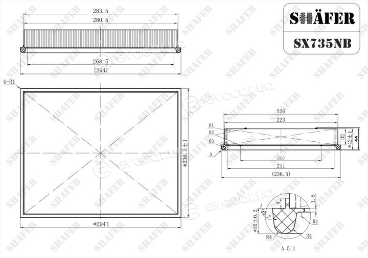 Shafer SX735NB