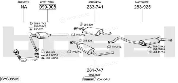 Bosal SYS08505