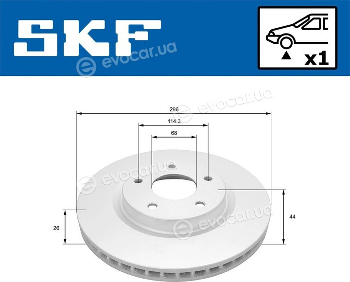 SKF VKBD 80936 V1