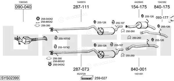 Bosal SYS02399