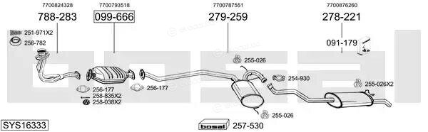 Bosal SYS16333