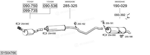 Bosal SYS04766