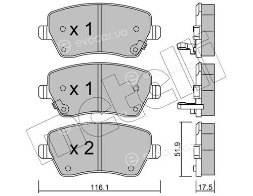 Metelli 22-0485-2