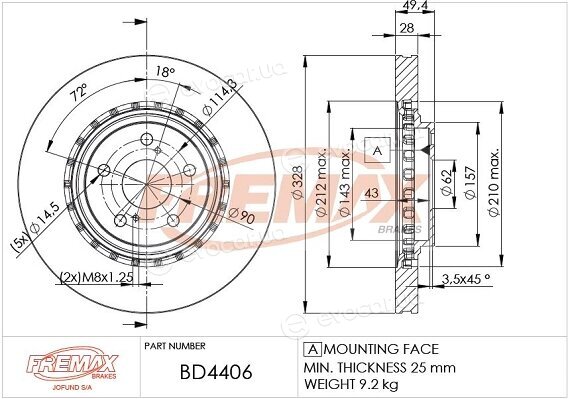 Fremax BD-4406