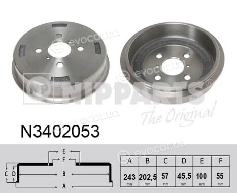 Nipparts N3402053