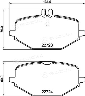 Hella Pagid 8DB 355 040-691