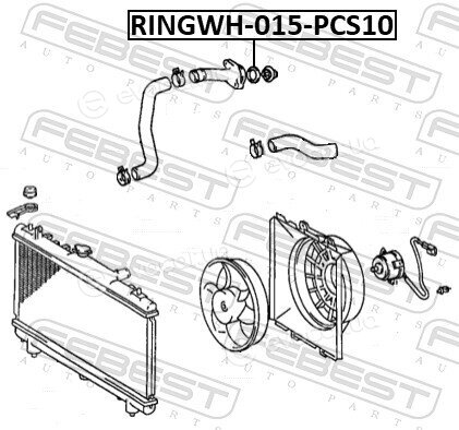 Febest RINGWH-015-PCS10