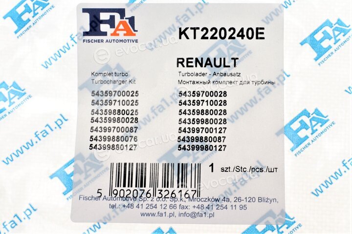 FA1 KT220240E