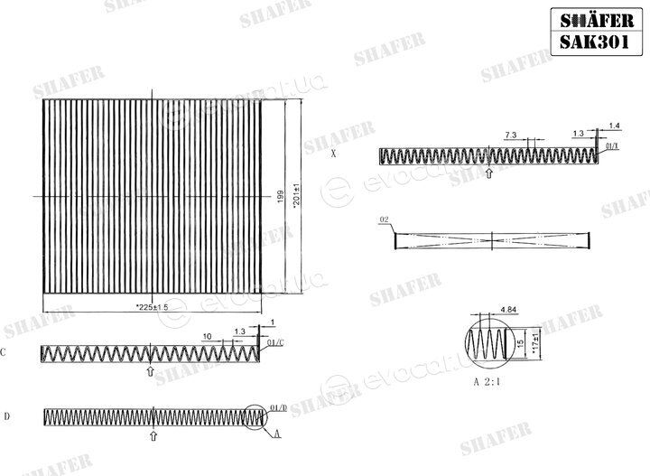 Shafer SAK301