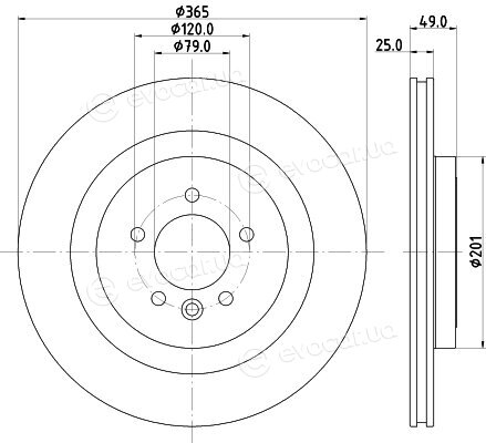 Hella Pagid 8DD 355 126-641