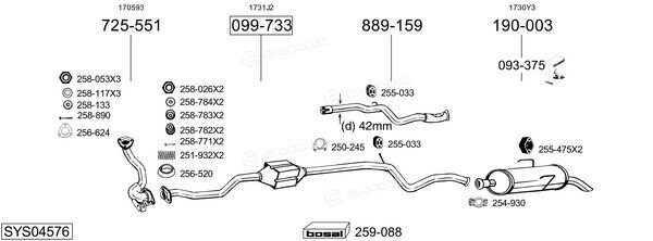 Bosal SYS04576