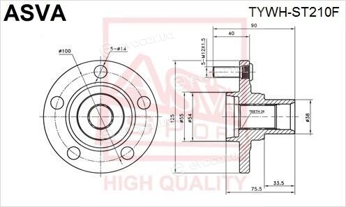 Asva TYWH-ST210F