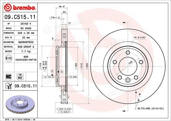 Brembo 09.C515.11