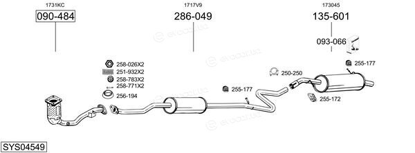 Bosal SYS04549