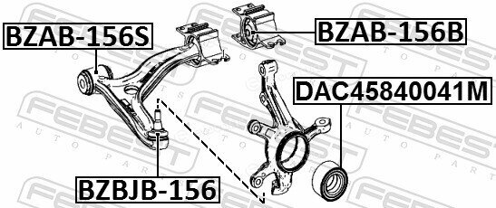 Febest BZAB-156B