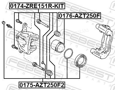 Febest 0176-AZT250F